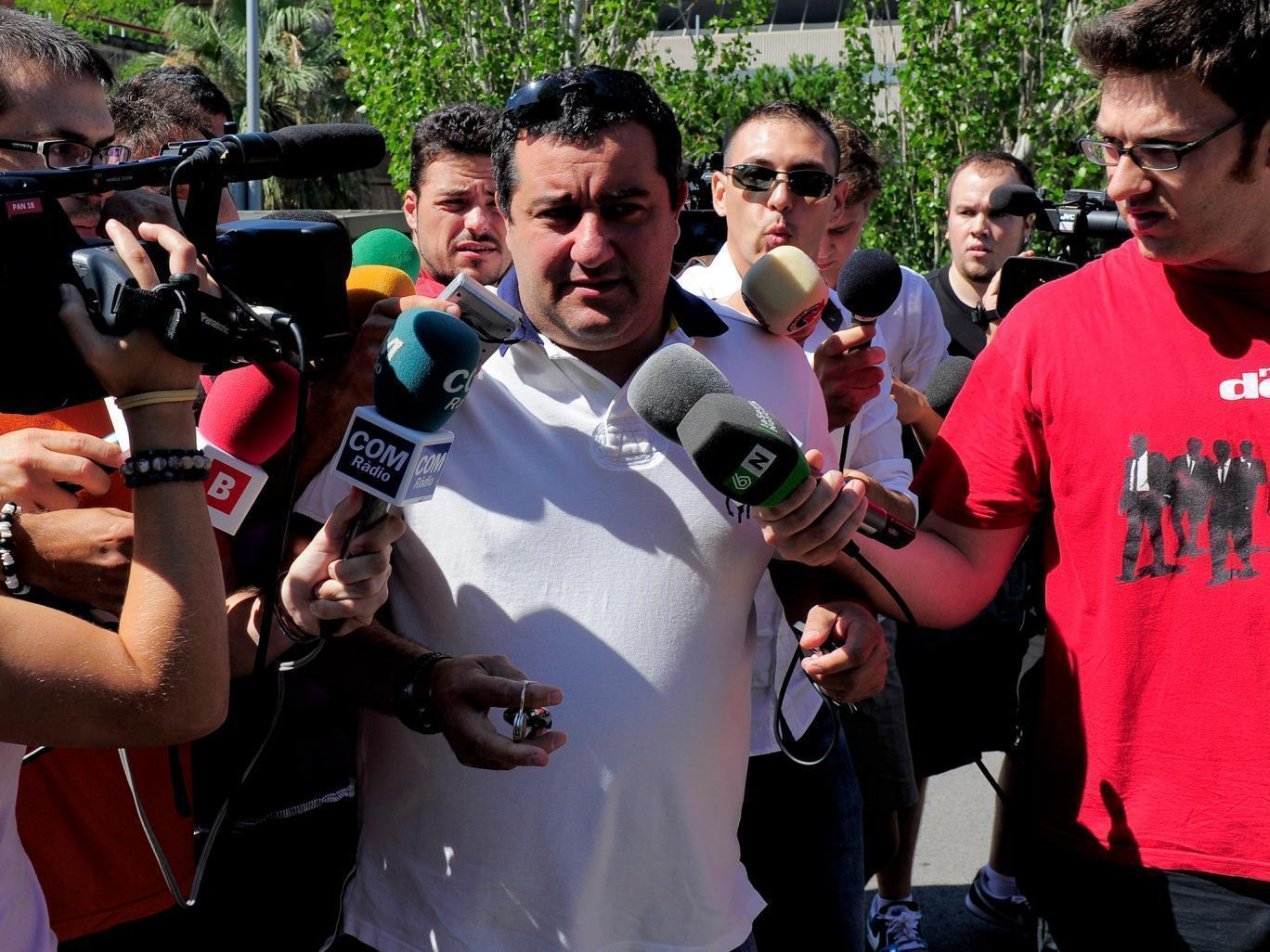 Mino Raiola has become something of a sticking point in the Pogba transfer
