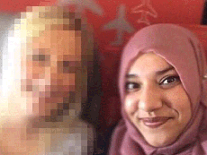 Muslim woman strikes up friendship with 'terrified' passenger who saw her text the word 'Allah'