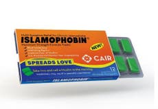 Muslim advocacy group will hand out ‘Islamophobin’ pills at Democrat convention