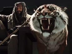 The Walking Dead season 7 trailer features Negan's blood-soaked baseball bat, King Ezekiel and a huge tiger