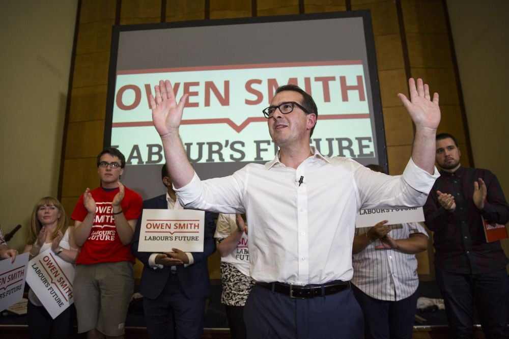 Owen Smith will pledge to ensure that half of the great offices of state are held by women