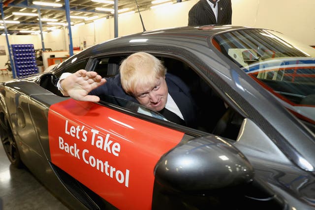 Mr Johnson was a key figure in the Leave camp during the EU referendum campaign (PA)