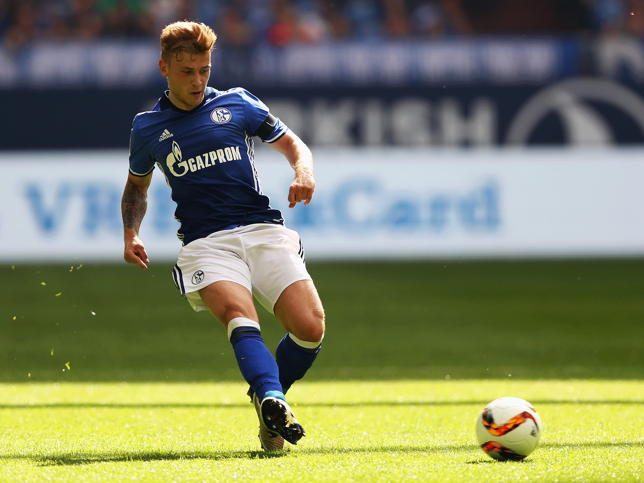 The 20-year-old is one of the Bundesliga's rising stars
