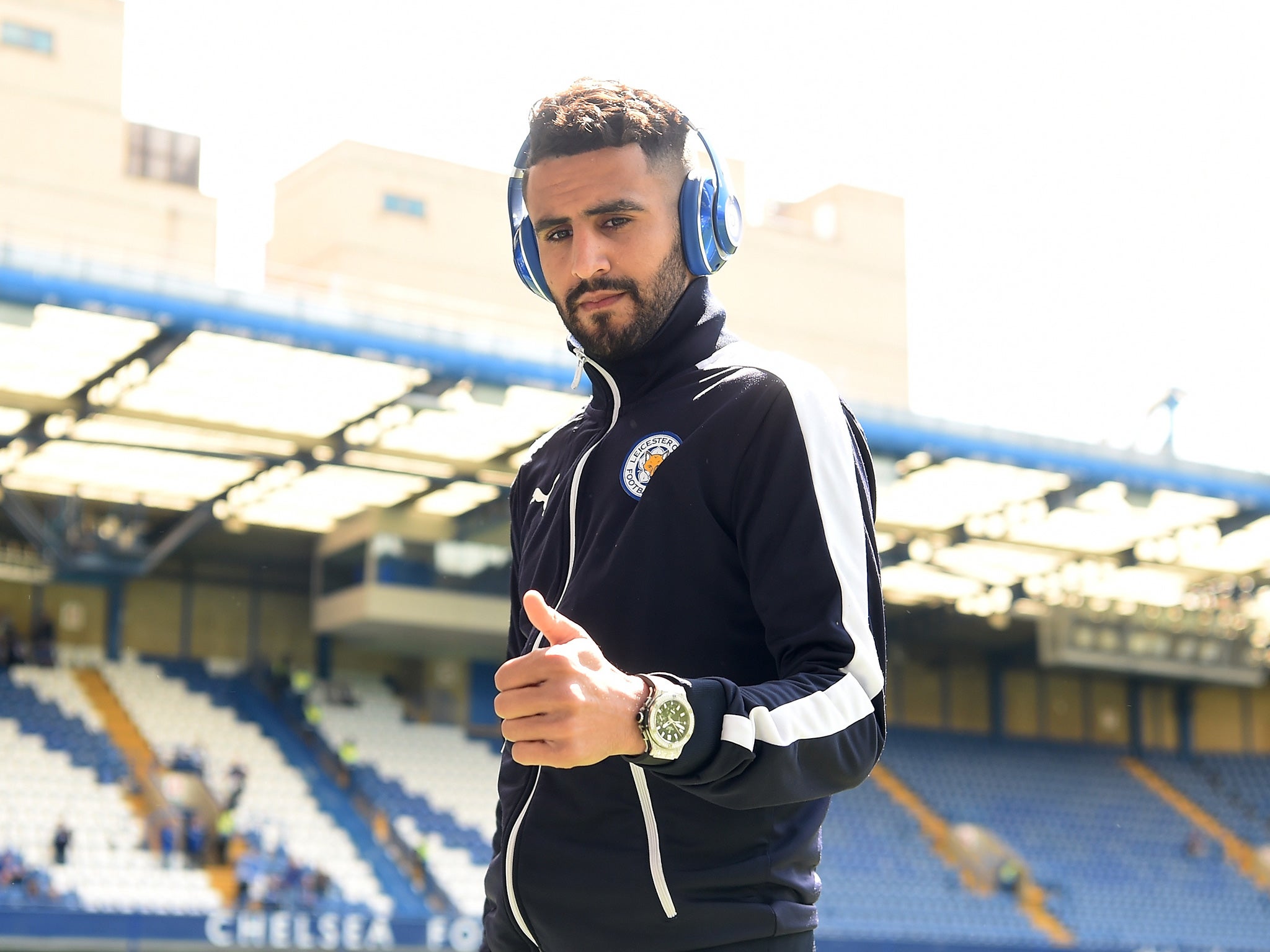 Mahrez has been regularly linked with a move to the Emirates