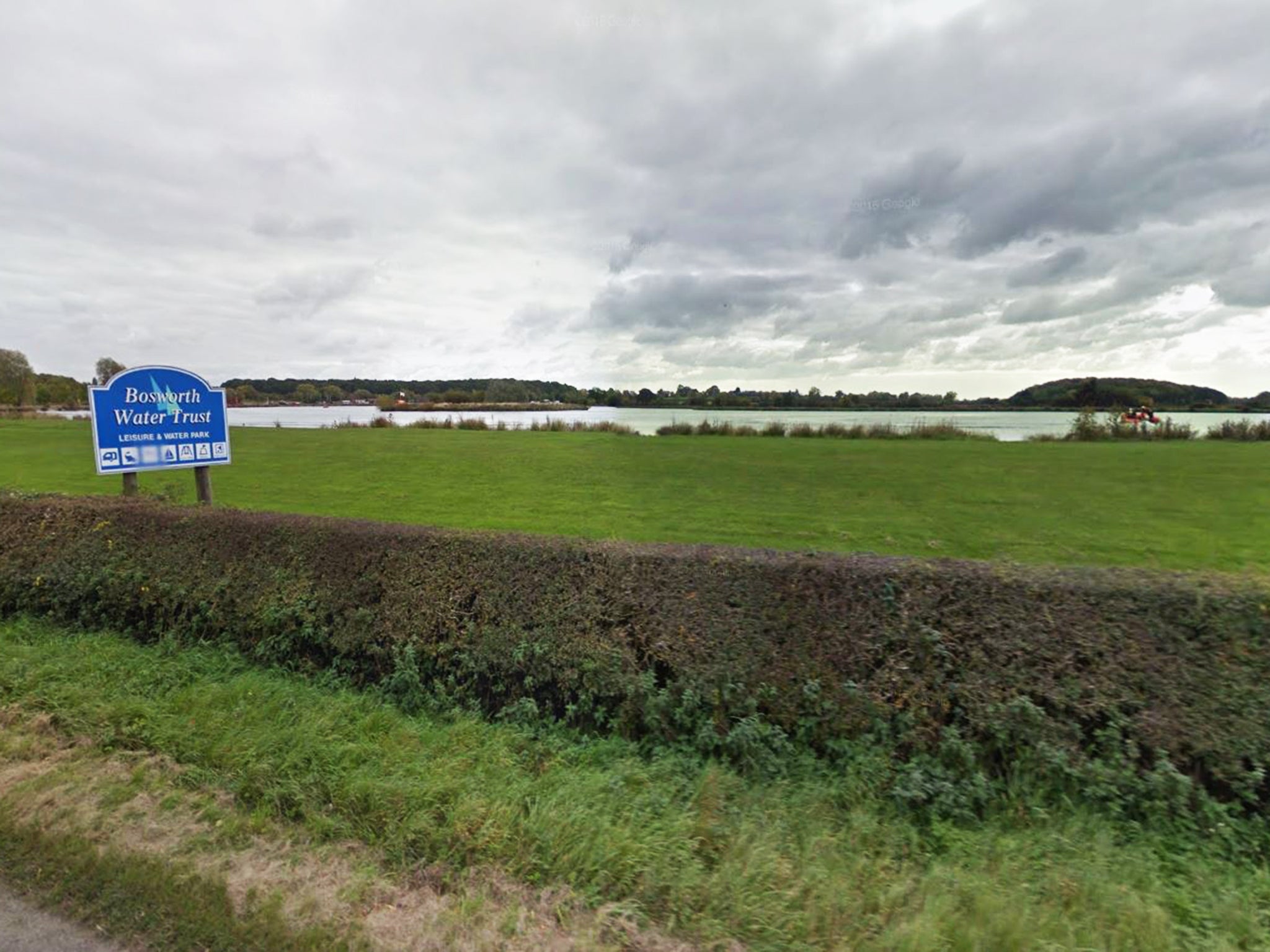 Leicestershire Police were called to Bosworth Water Park at around 3.50pm on Saturday