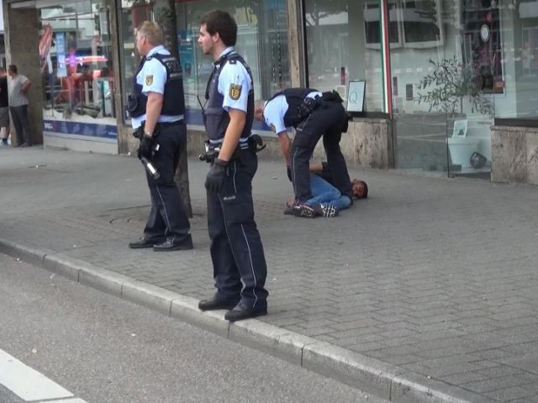 German machete attack Syrian refugee kills woman and injures two others in Reutlingen The Independent The Independent image