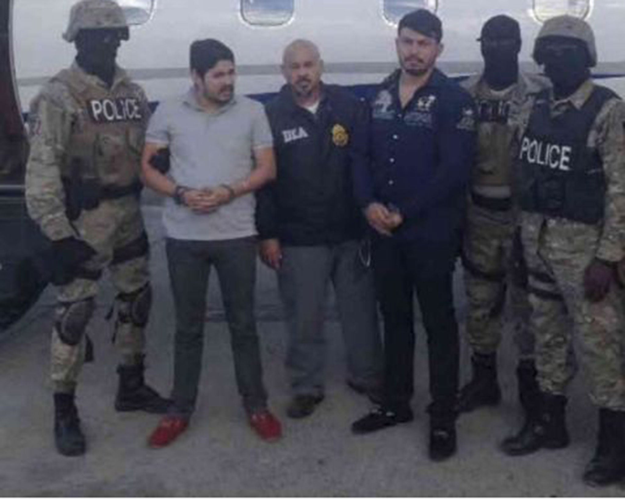 Efrain Campo and Francisco Flores were arrested last November in Haiti