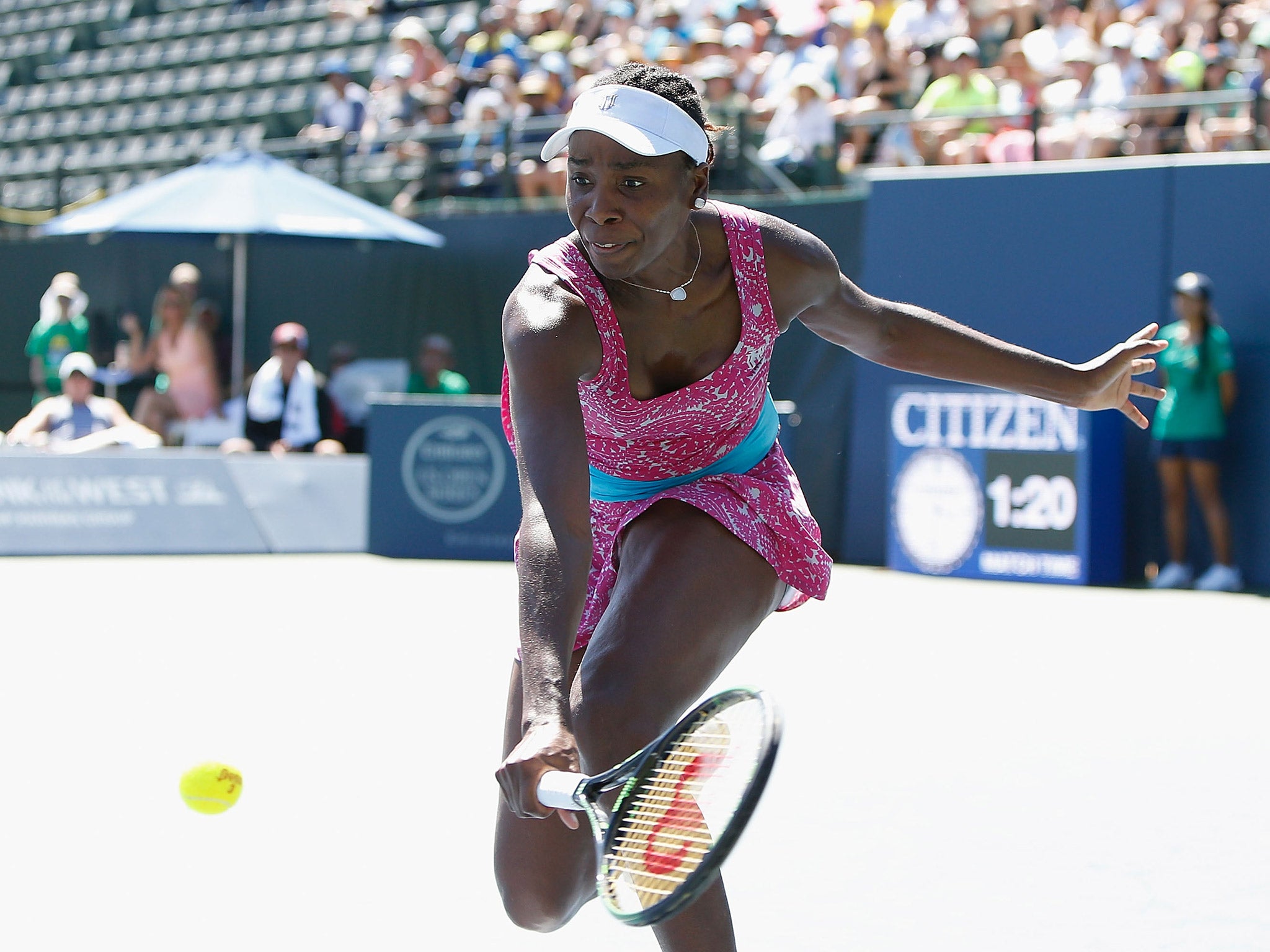 Venus Williams was unable to stop Konta in the third and final set