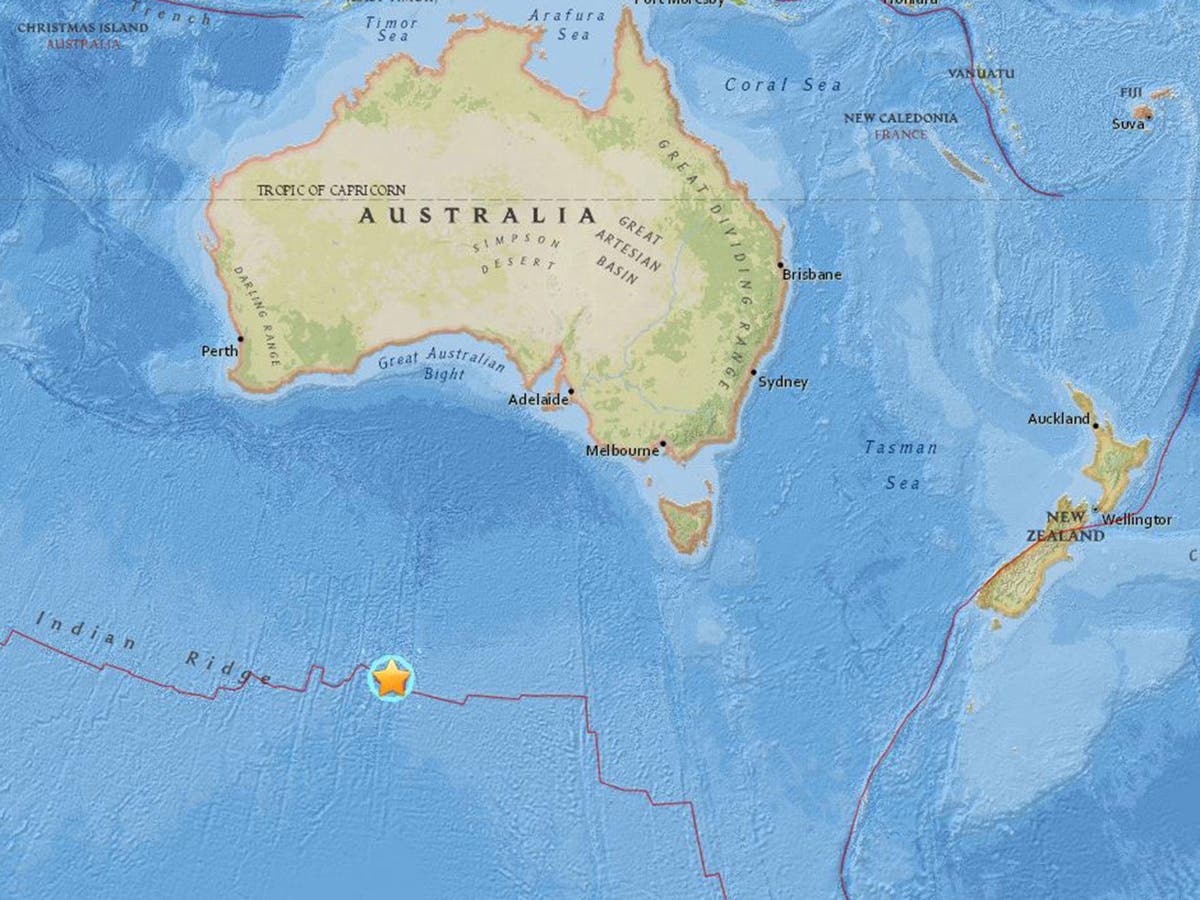 Australia earthquake 6.1magnitude quake strikes off country's