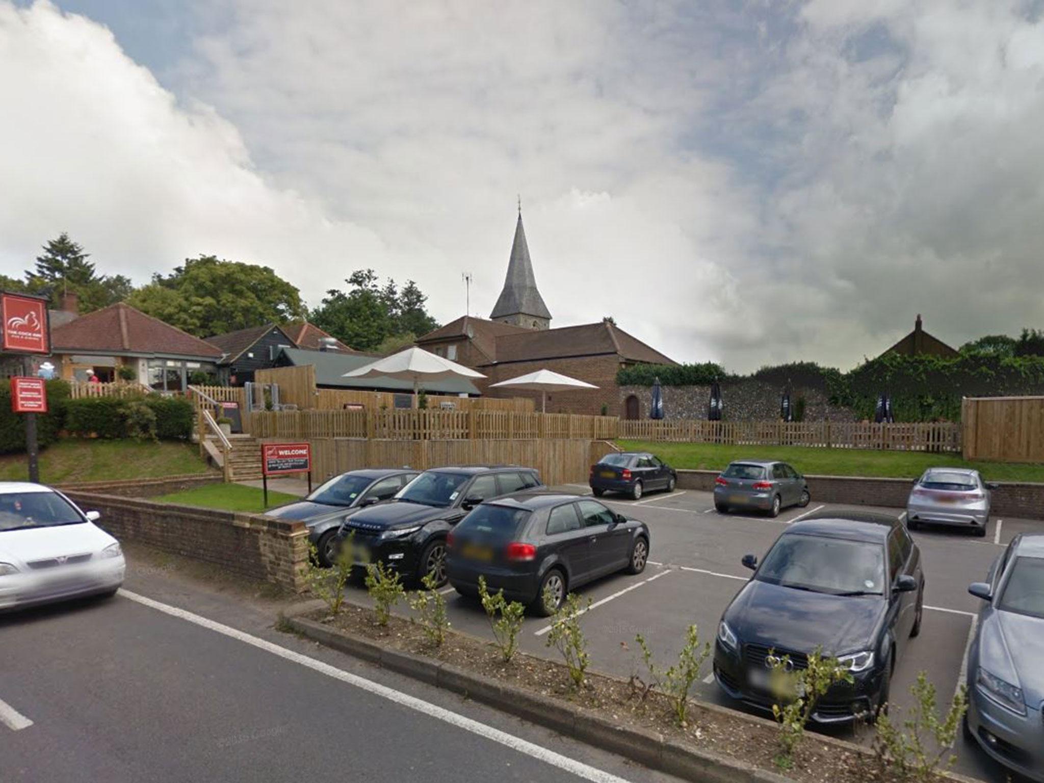 A 34-year-old man died after a disturbance at a party in the village of Headley