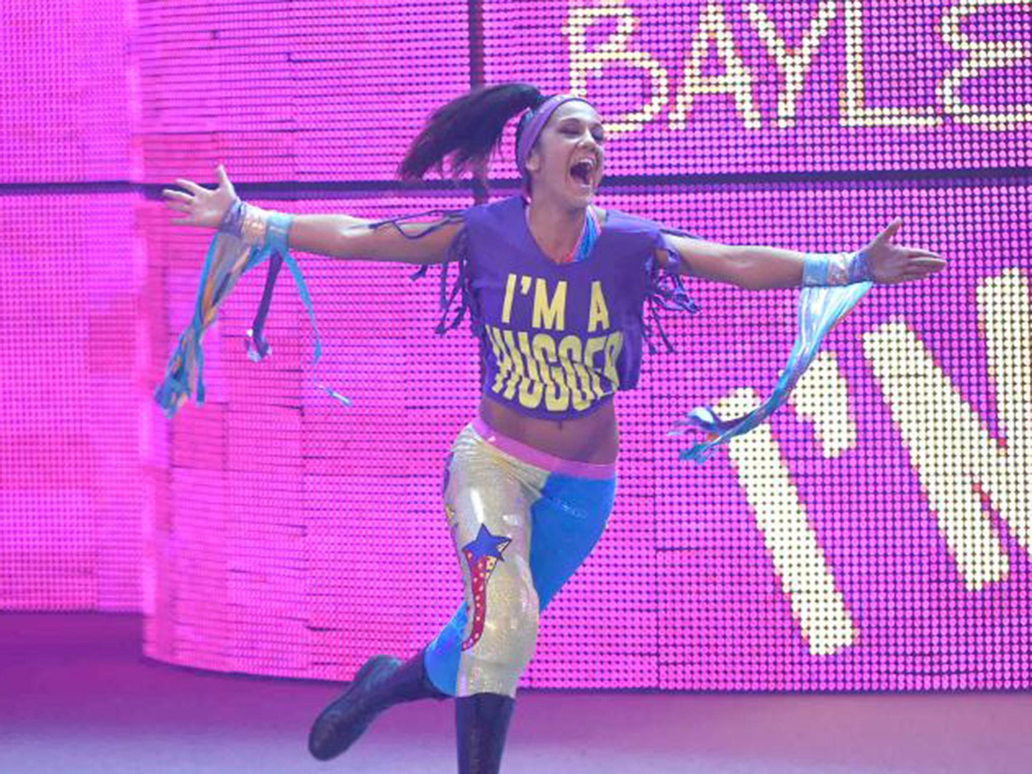 Bayley made her WWE main show debut (WWE.com)