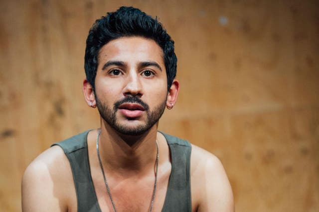 Manish Gandhi in Now We Are Here at the Young Vic