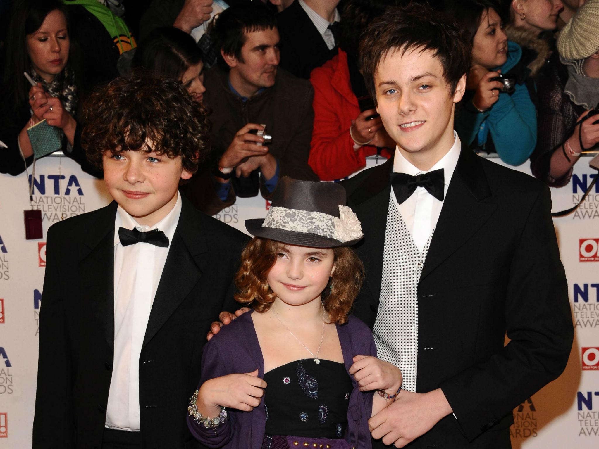 From Left to Right: Daniel Roche, Ramona Marquez and Tyger Drew-Honey in 2011