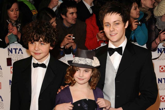 From Left to Right: Daniel Roche, Ramona Marquez and Tyger Drew-Honey in 2011