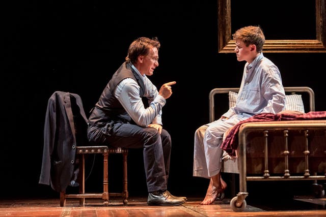 Jamie Parker and Sam Clemmett as Harry and Albus Potter in Harry Potter and the Cursed Child