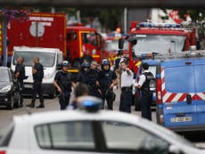 France church attack: Two men armed with knives shot dead after taking hostages in Normandy church