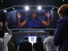 Michelle Obama speech: Barack Obama's praise for First Lady is most shared message on on Twitter