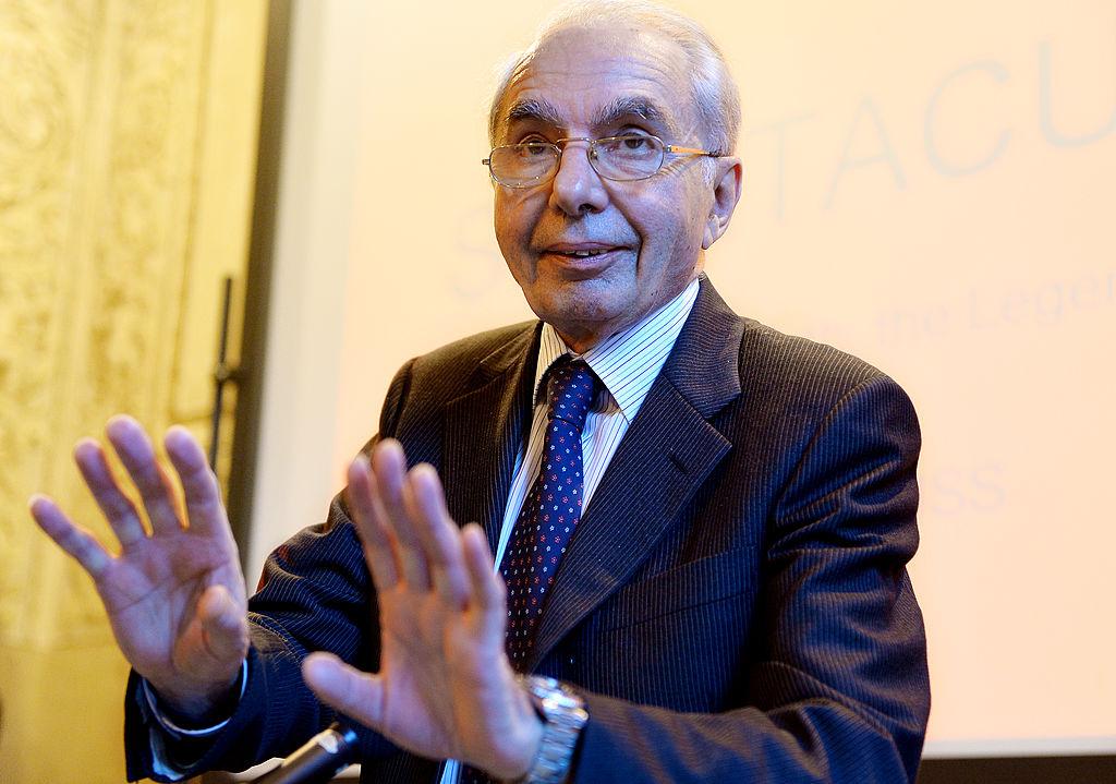 Italy's former prime minister Giuliano Amato helped draft the Lisbon Treaty