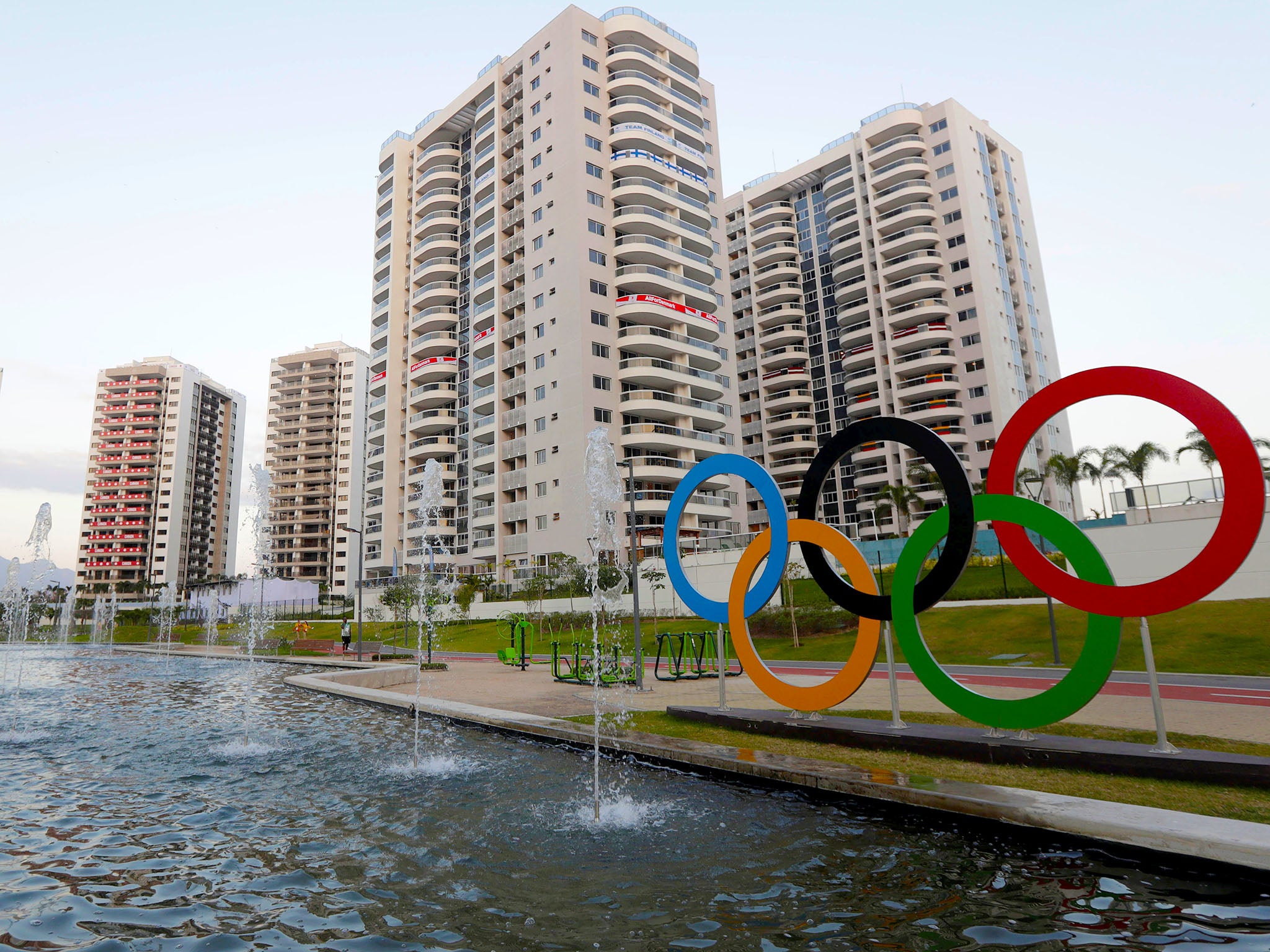 The Olympic village will house around 18,000 athletes at the height of the Games