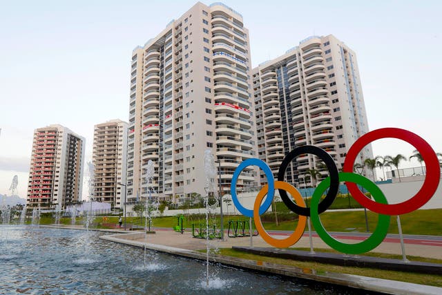 The Olympic village will house around 18,000 athletes at the height of the Games