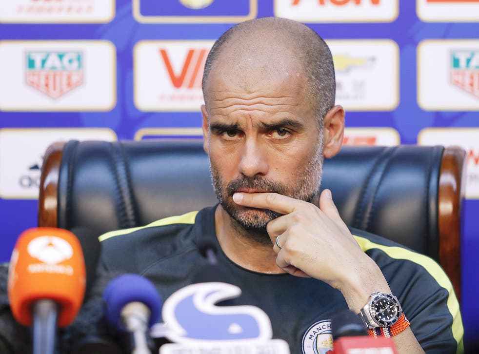 Pep Guardiola is looking to shape his new squad into a Premier League-winning side
