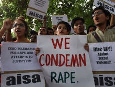 Indian girl, 14, dies after being 'raped for second time by man who forced her to drink acid' before court hearing