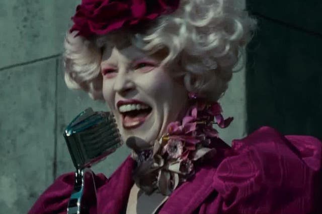 Banks as Effie Trinket in ‘The Hunger Games’ (Li