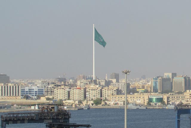 The city of Jeddah, where the woman was raped