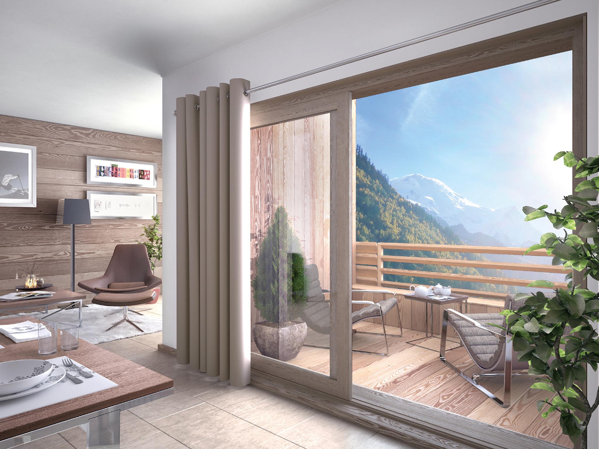 From £458,500: Le Cristal de jade is a five-star residence in Charmonix due for completion this winter