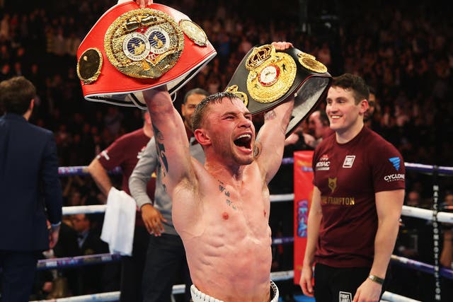 Frampton will walk into the Barclays Centre as an underdog