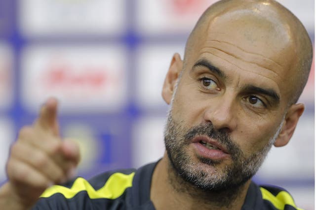 Pep Guardiola denies claims his side has a weight issue