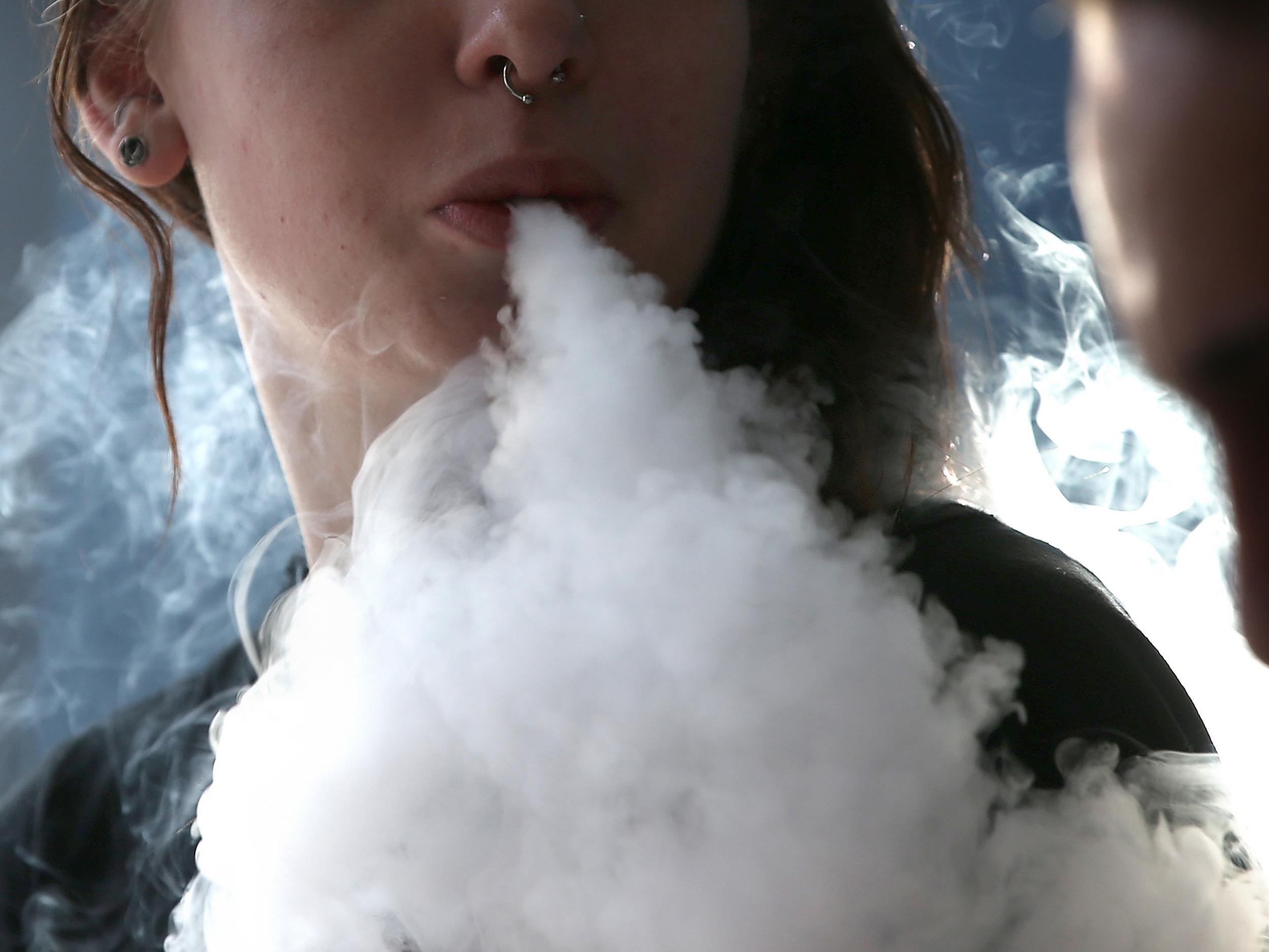 An estimated 2.1 million Britons use e-cigarettes