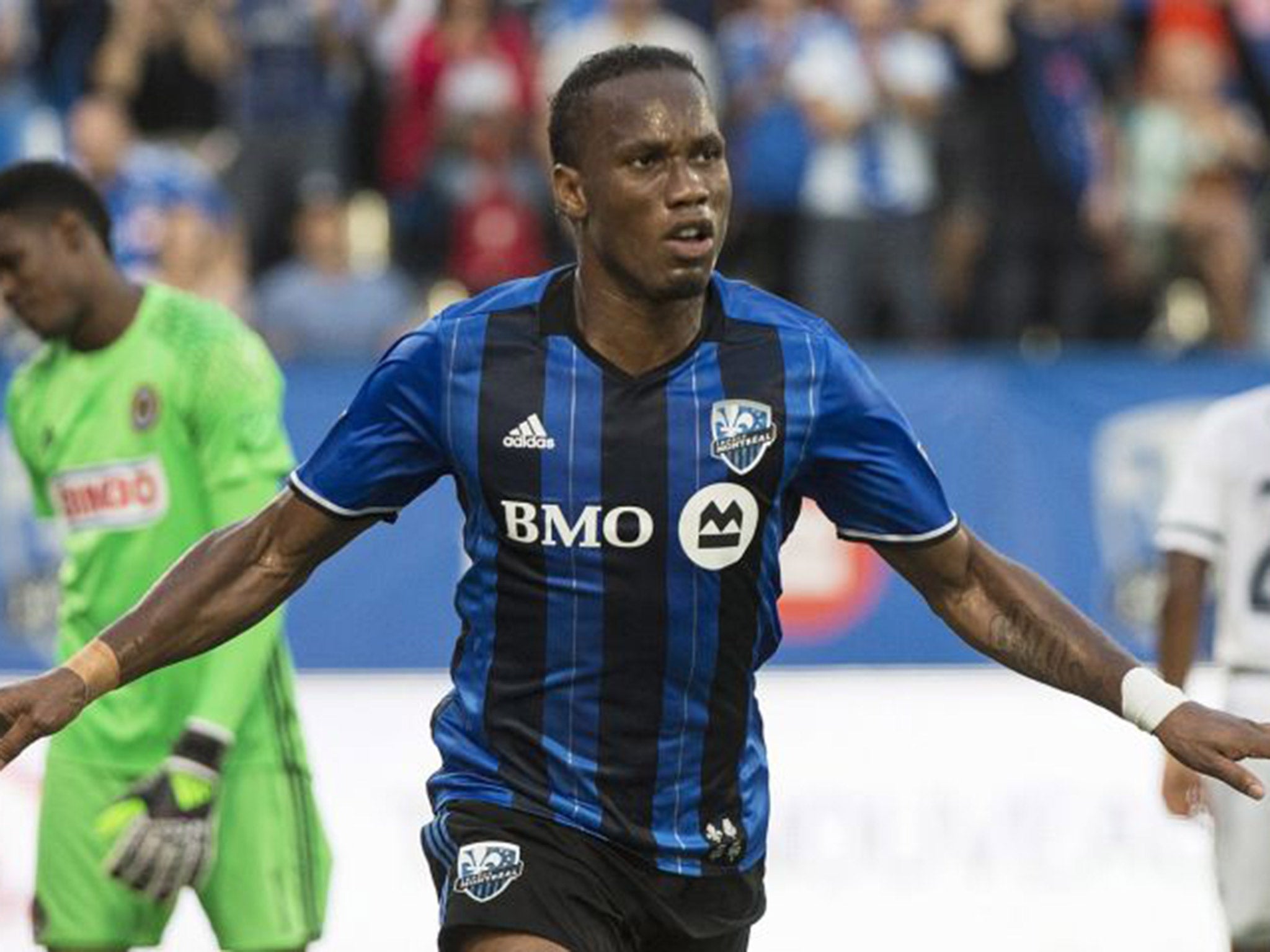 Didier Drogba will lead the MLS All-Stars attack against Arsenal