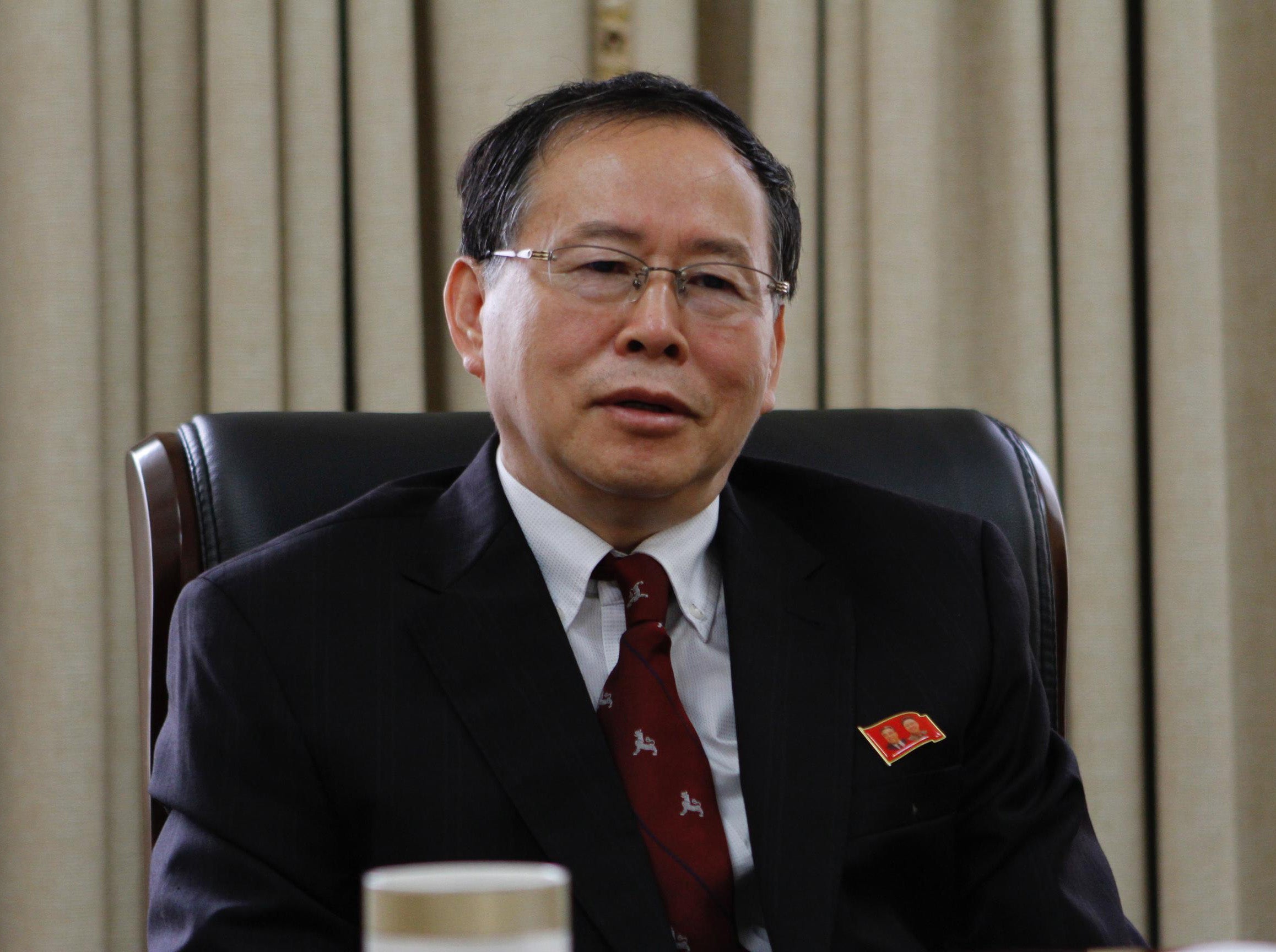 Han Song Ryol, director-general of the US affairs department ofNorth Korea's Foreign Ministry