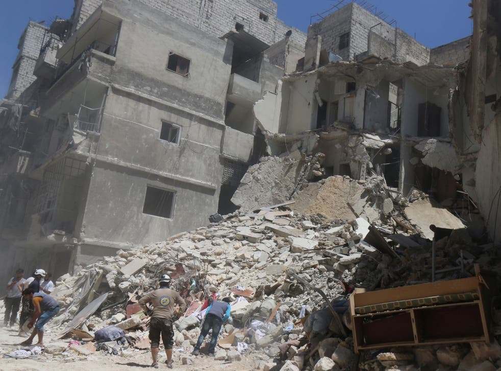 The latest strikes (not pictured) came after Russia proposed a three-hour daily ceasefire