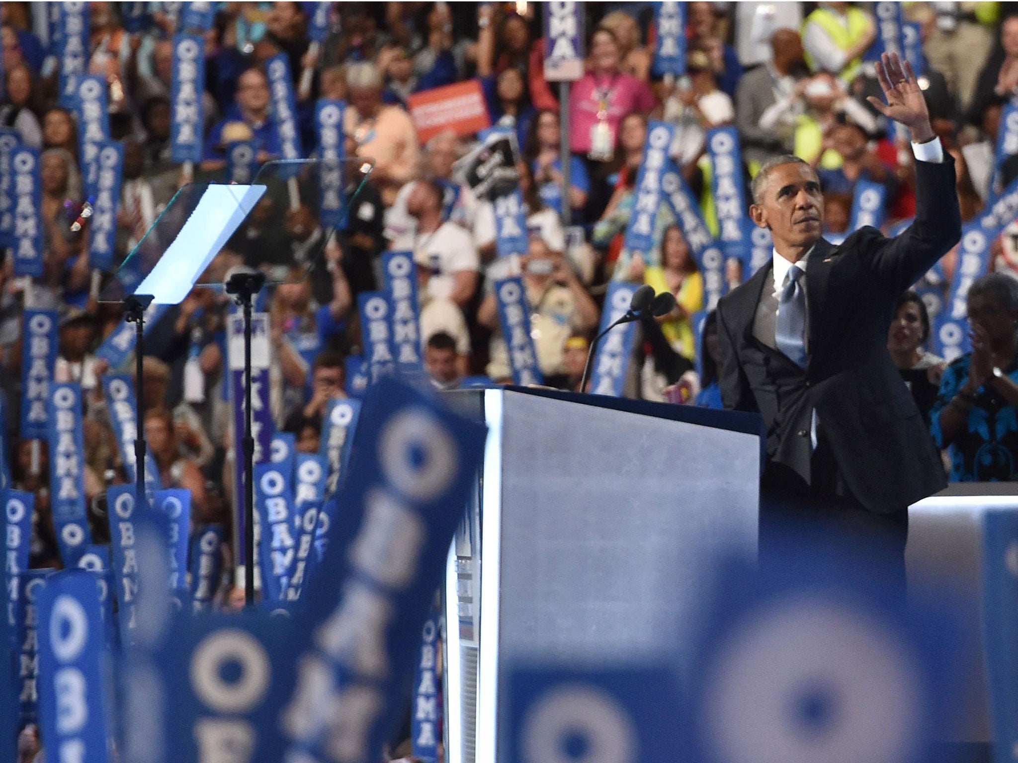 This week, Obama was the optimist, flashing that infectious grin