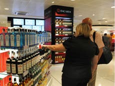 Airports facing crackdown on how they sell alcohol in bid to reduce incidents of drink-fuelled air rage
