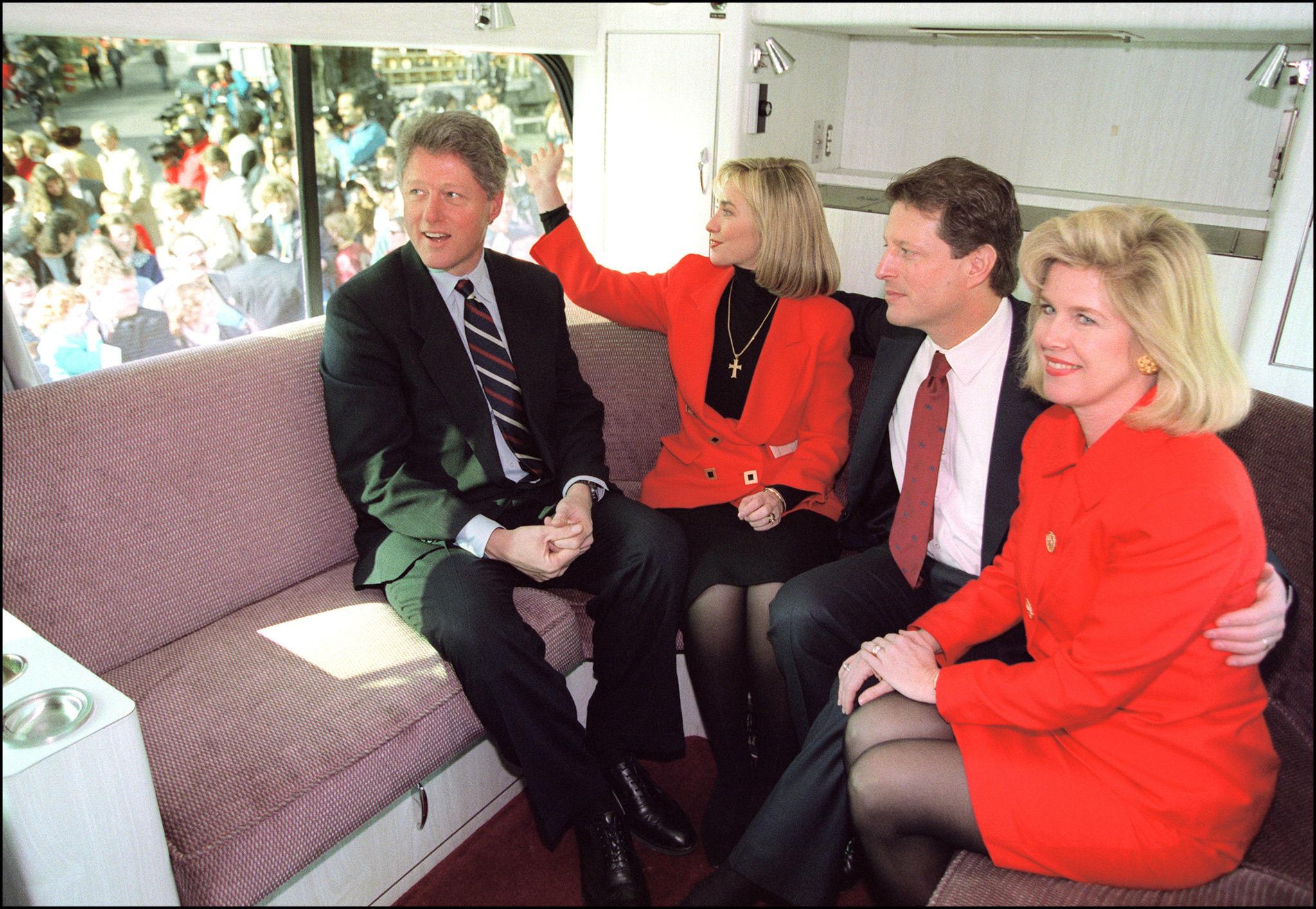 &#13;
‘Who would have thought, in 1992, that it would be the Gores who would be divorced by now and not the Clintons?’ &#13;