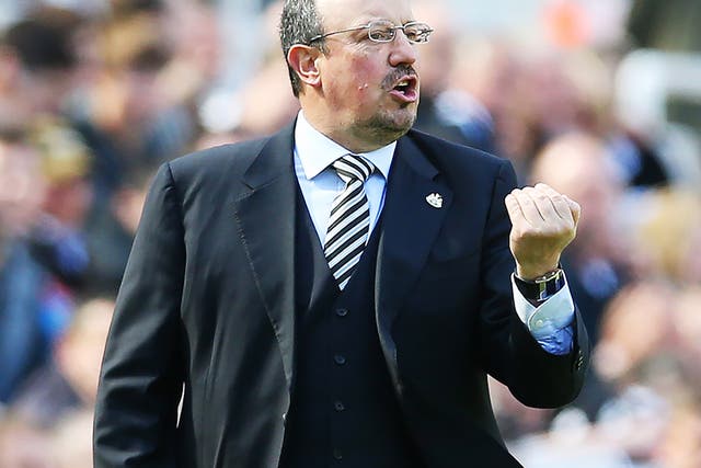 Rafa Benitez will hope to take Newcastle back to the Premier League at the first attempt