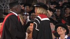 Read more

Wheelchair-bound student praised for walking on graduation day