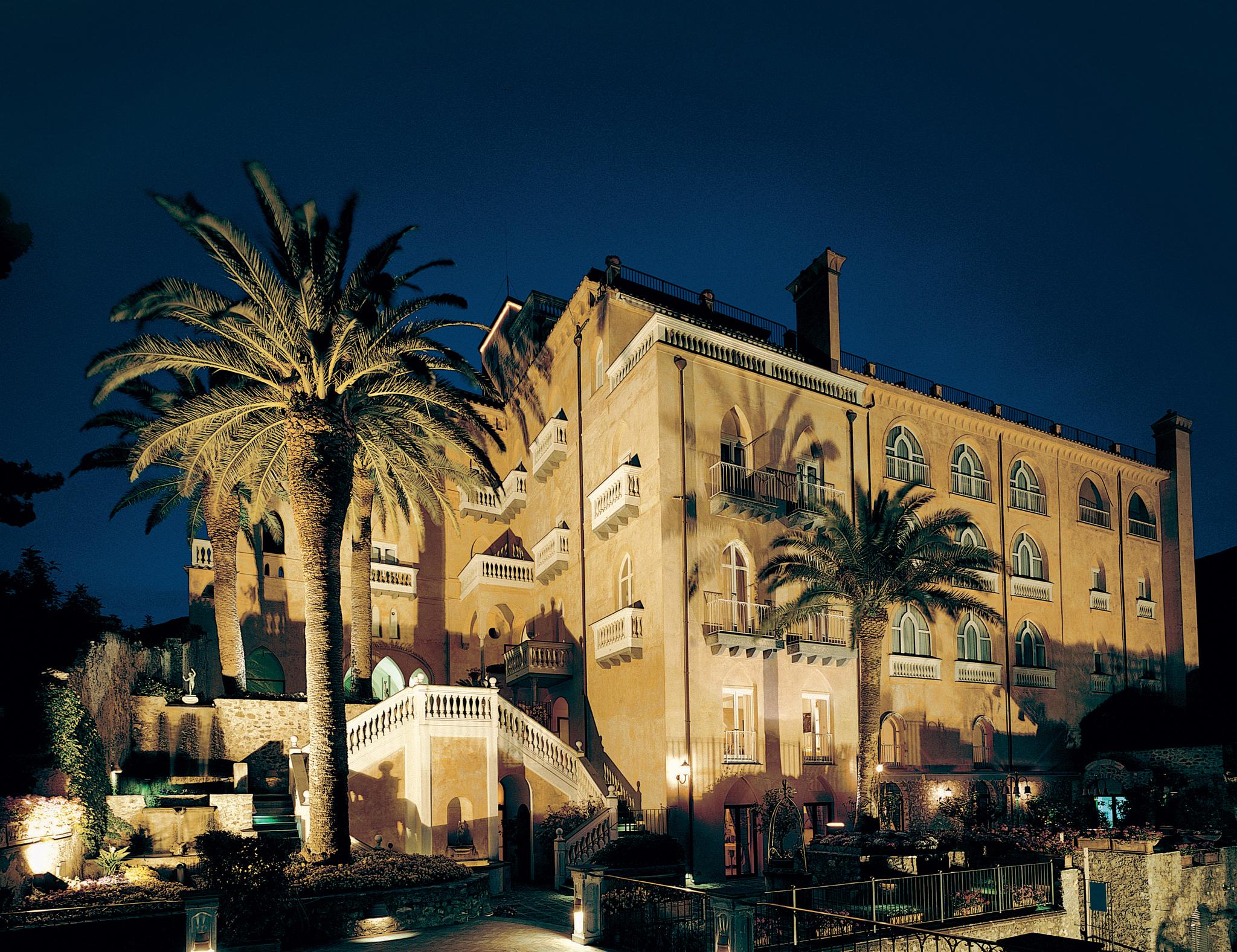 Palazzo Avino looks spectacular by day and night
