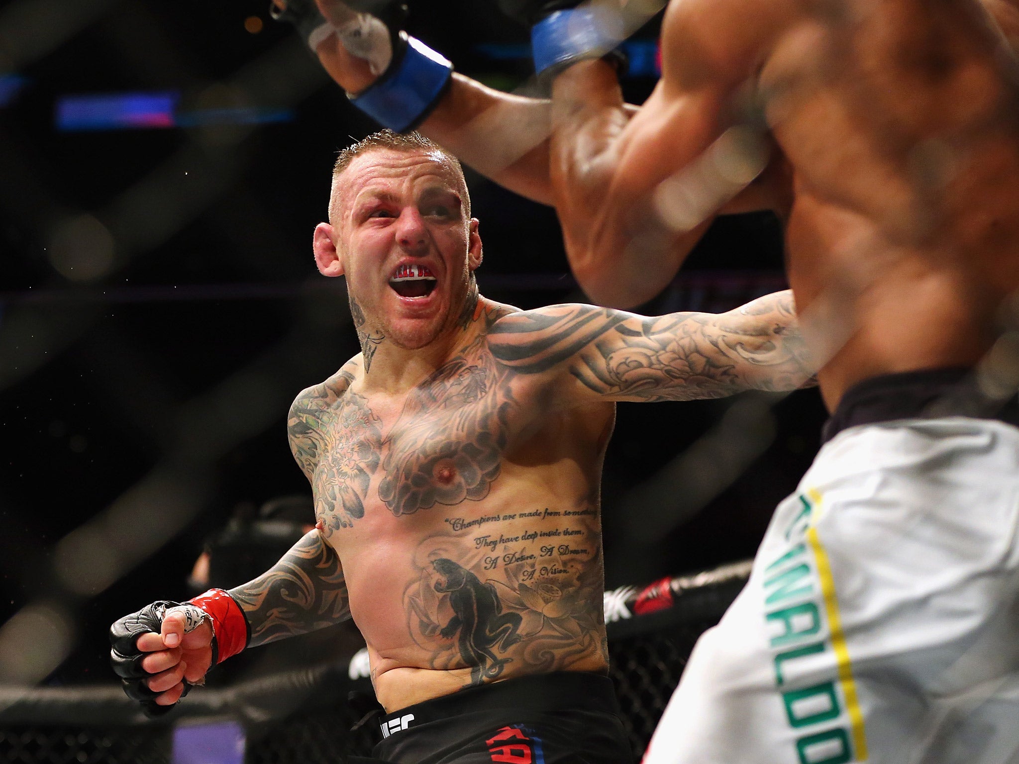 Ross Pearson takes on Jorge Masvidal in his fourth fight of the year at UFC 201