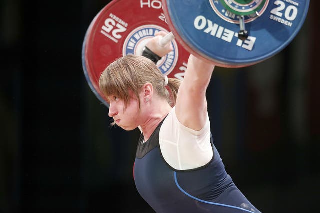 Anastasia Romanova competing in Texas in November 2015