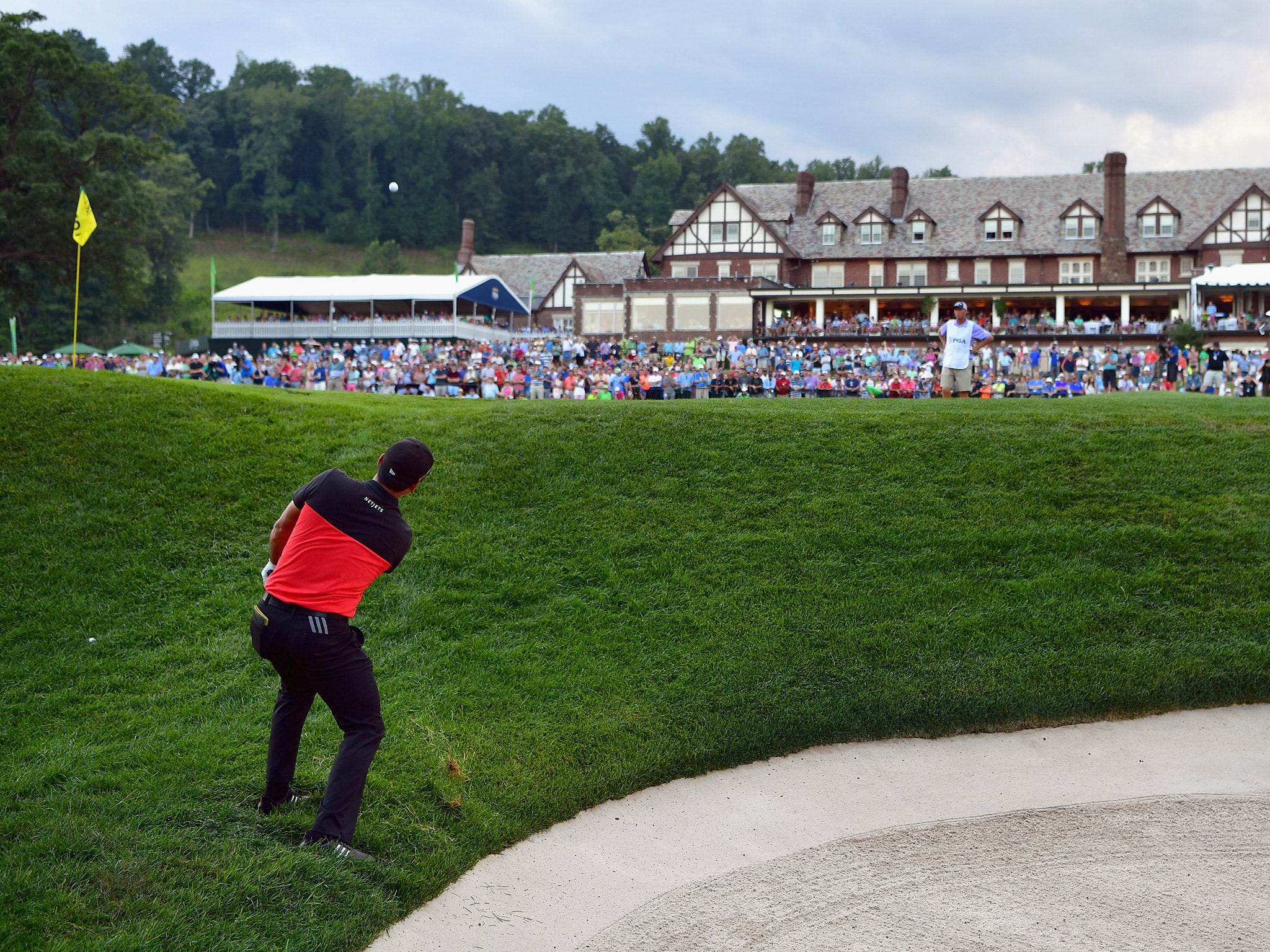 Jason Day's X-rated pep talk helped him to a share of third place heading into the weekend