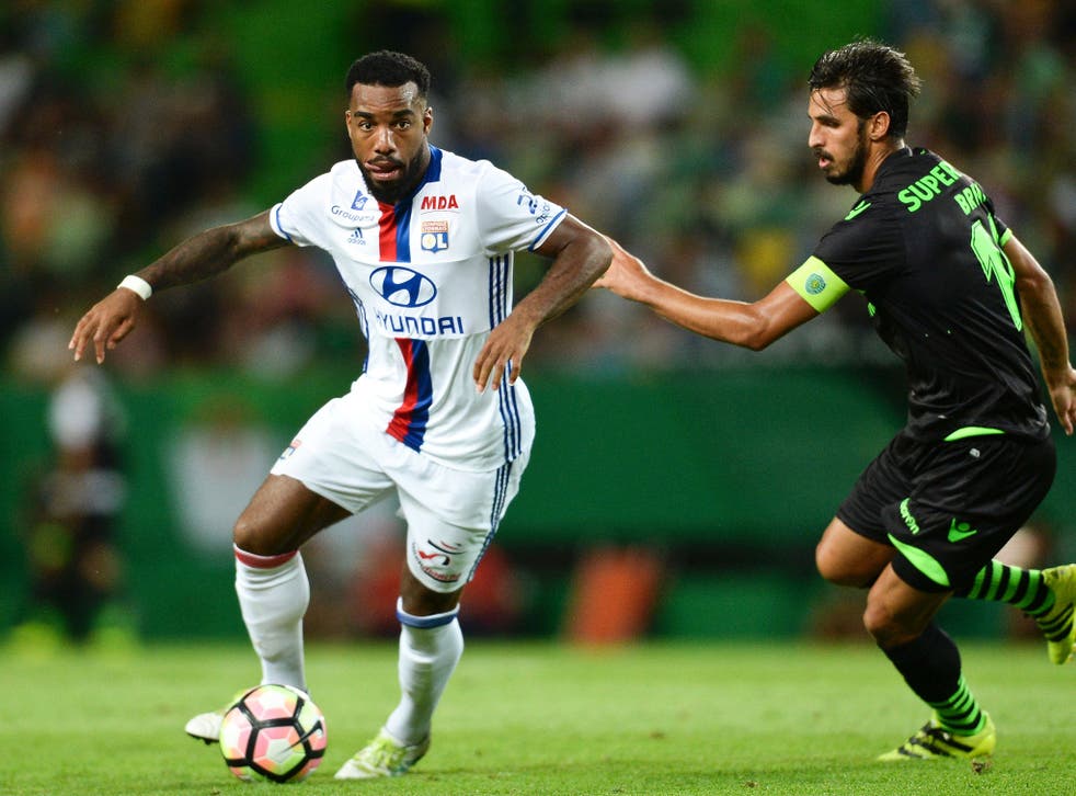 Arsenal target Alexandre Lacazette returned to action for Lyon in the pre-season friendly against Sporting Lisbon