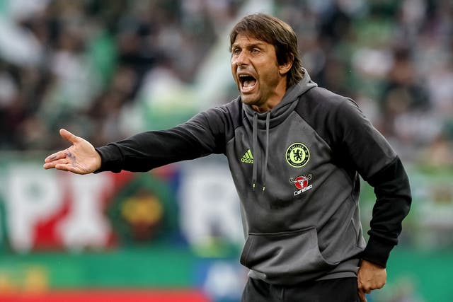Conte officially took over at Chelsea earlier this month
