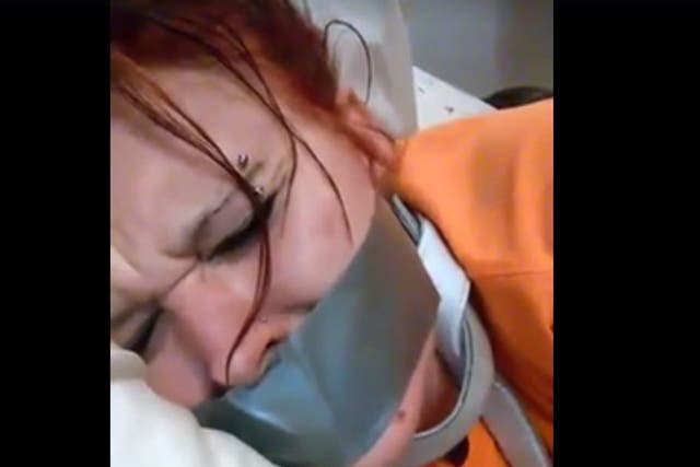 Jessica Johnston sent her mother three video messages saying she was bound and gagged in a motel room