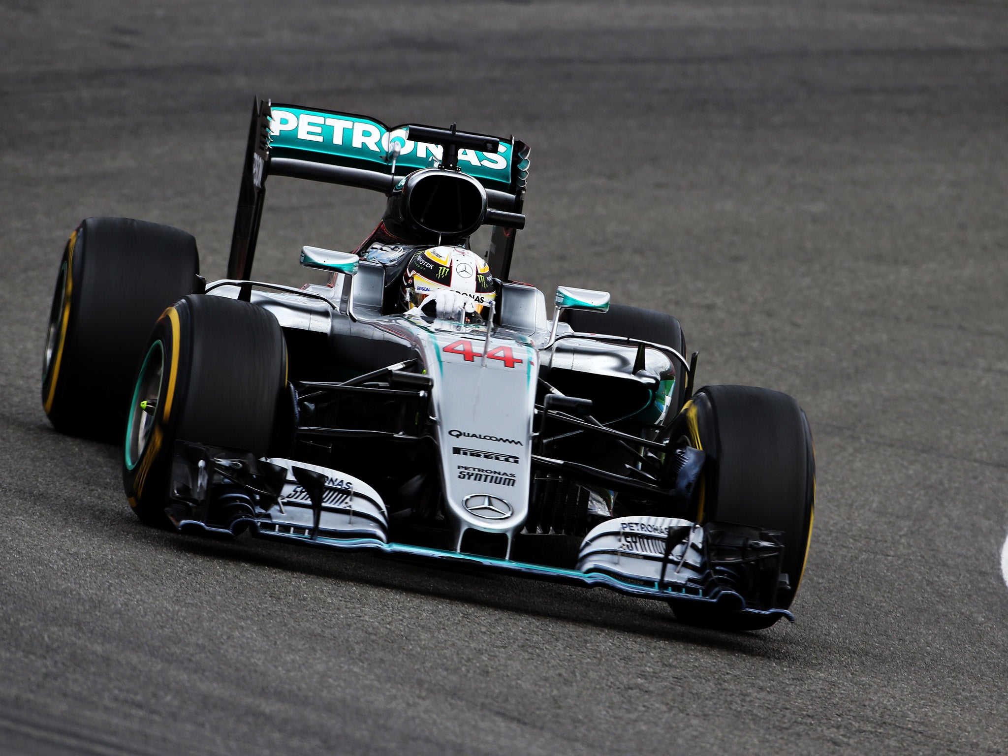 Lewis Hamilton on his way to his 49th victory before the summer break