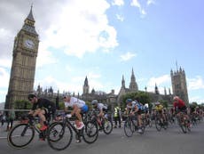 Two cyclists airlifted to hospital in RideLondon 2016 crashes