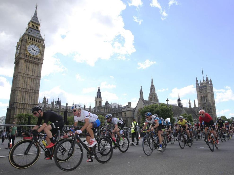 RideLondon 2016 crash: Two cyclists airlifted to hospital ...